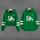 Buso Buzo, Hoodie MOTO FRASE VERDE