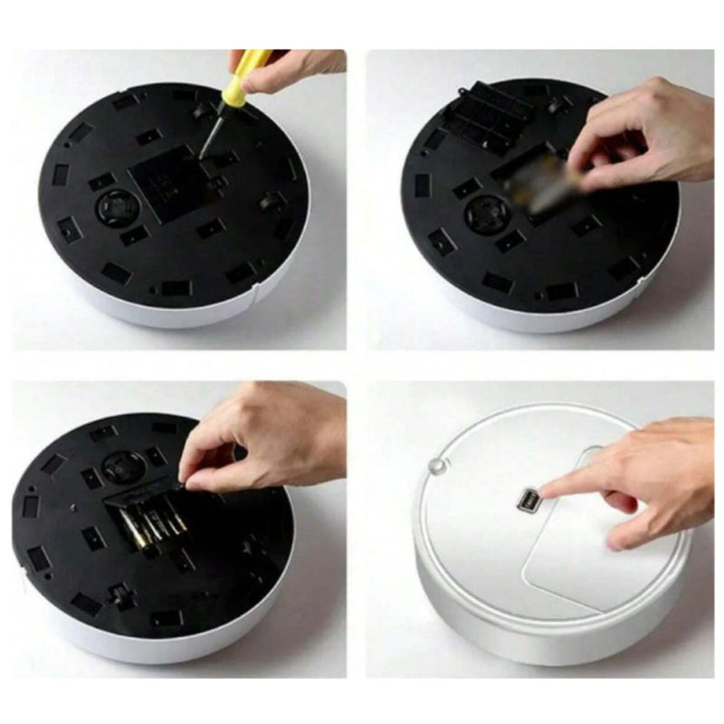 Mini robot aspirador 2 en 1 - COMPRE 1 LLÉVESE 2 MÁS 2 REGALOS SORPRESA - ¡¡¡SÓLO HOY!!!